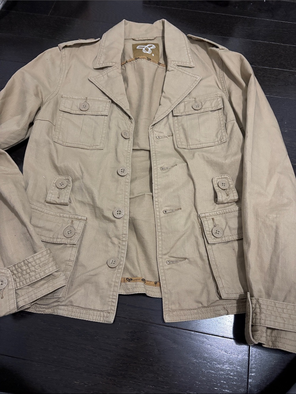TNA Khaki Utility Jacket